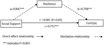 Psychosocial correlates of fertility-related quality of life among infertile women with repeated implantation failure: The mediating role of resilience